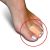 Tubolare in gel e tessuto (2 pezzi S/M e 2 pezzi M/L)